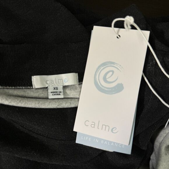 Johnny Was Calme Sweater Women Extra Small Mock Neck Cozy Sweatshirt Pullover XS - Picture 6 of 11